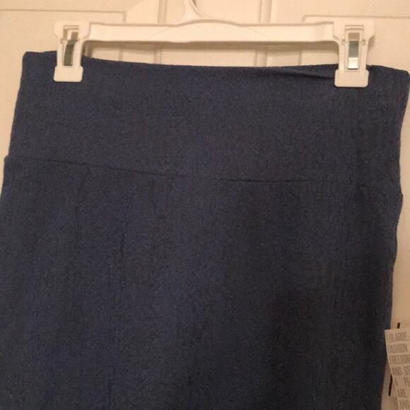 Lularoe Cassie simply comfortable blue skirt S - Picture 6 of 8